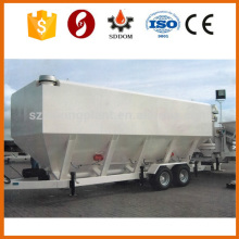 CE ISO Certified 30M3 Mobile Cement Silo Horizontal Cement Silo